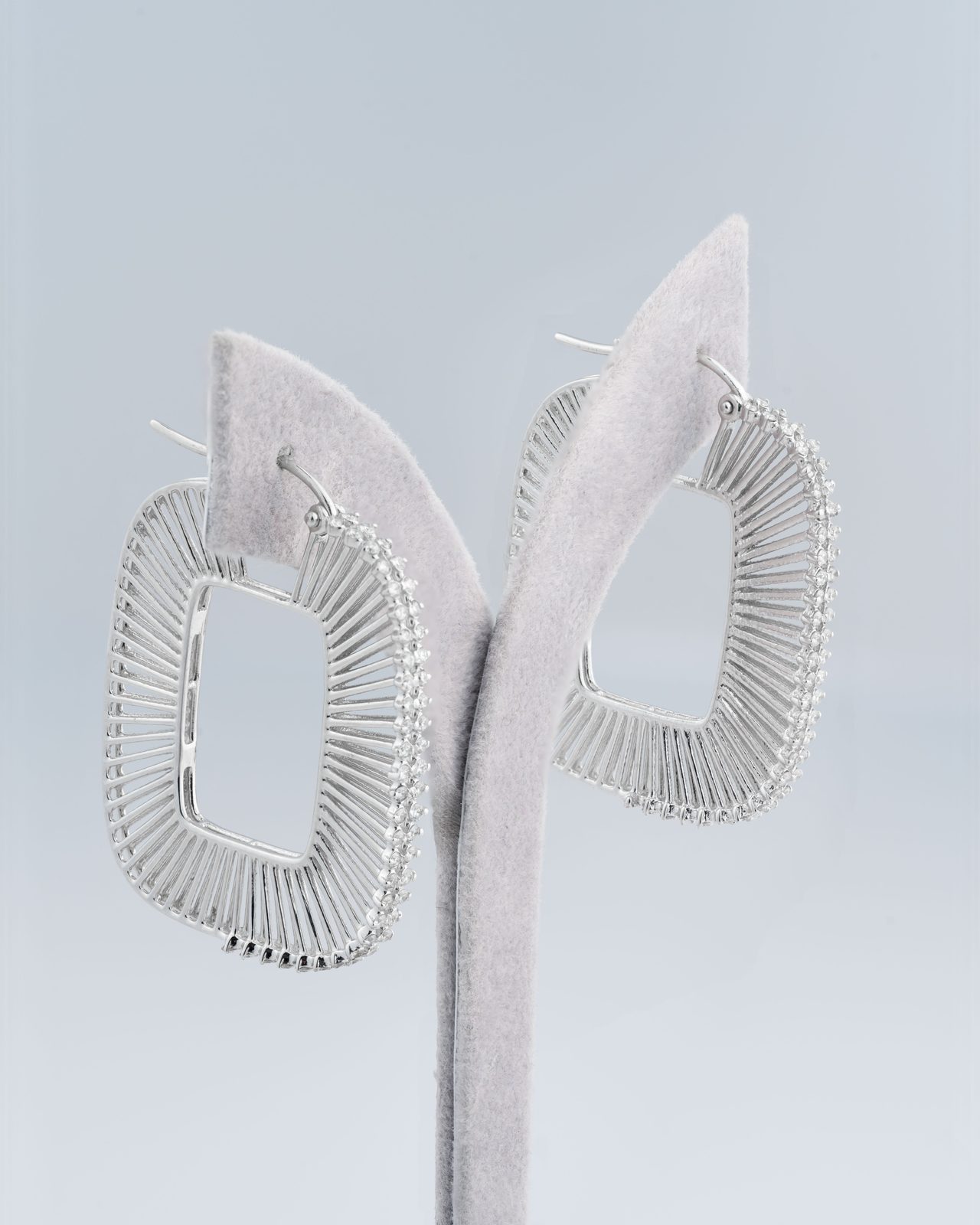 گوشواره مدرن حصیری